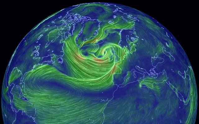 Wind Speed Maps, Forecasts and Wind Streamlines - Crondall Weather