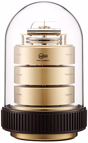 Barigo Table Weather Station double diaphragm brass - Image 4