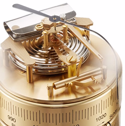 Barigo Table Weather Station double diaphragm brass - Image 6