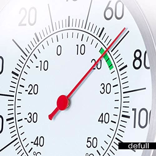 Defull 5 inch Indoor Outdoor Thermometer Stainless Steel - Image 7