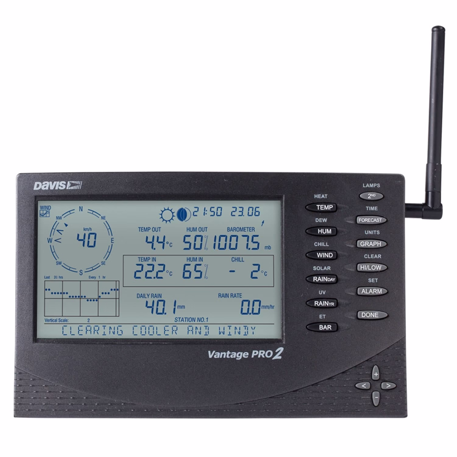 Davis Vantage Pro2 Wireless Station with 24hr FARS, Solar and UV 6163UK - Image 3