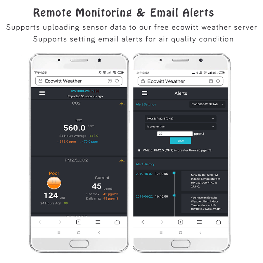 Ecowittweather - build your own ecowitt sensor fleet!