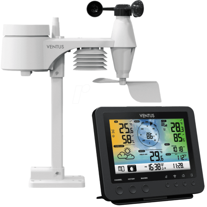 Ventus W832 Weather Station with 5-in-1 Sensor & WiFi