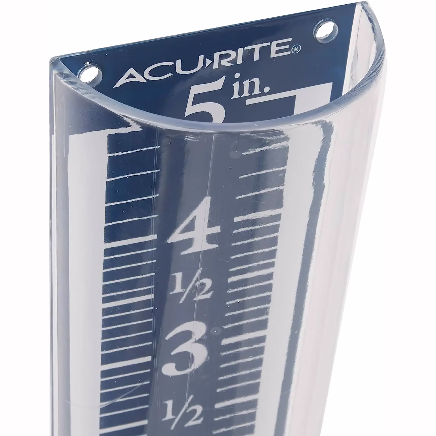 ACURITE Rain Gauge 5" Capacity Easy-to-Read Magnifying - Image 3