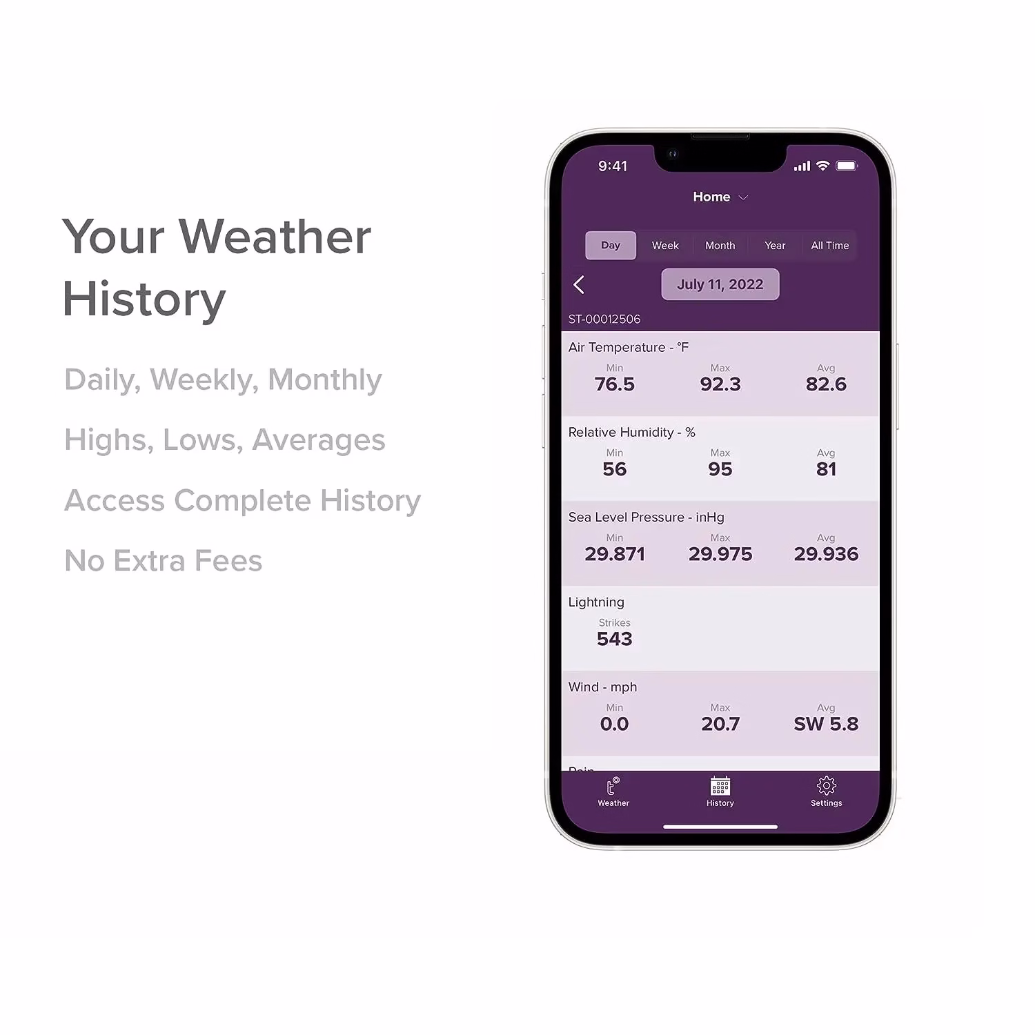 Tempest Weather System with Built-in Wind Meter, Rain Gauge, App and Alexa Enabled - Image 2