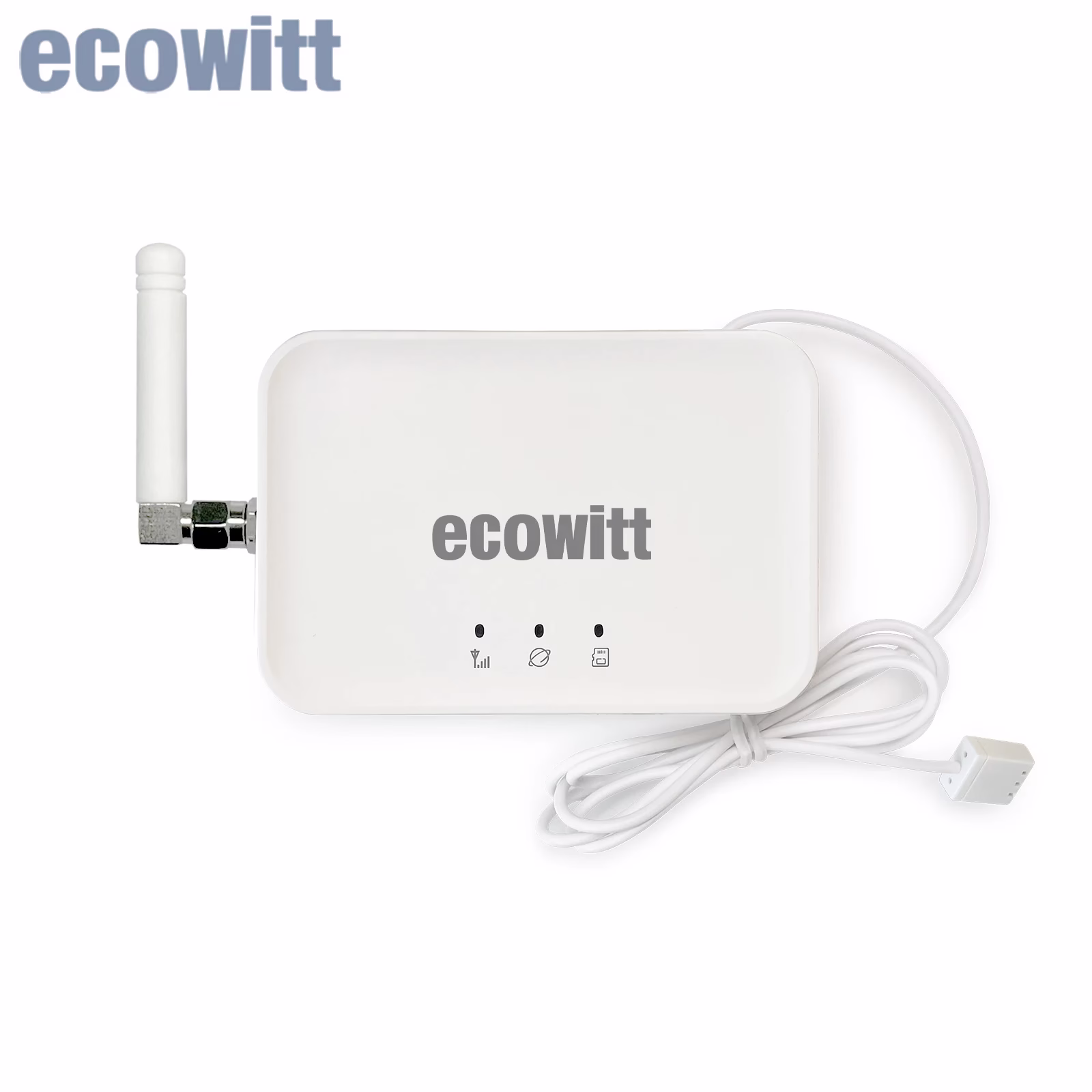 Ecowitt GW3000 Wi-Fi & Ethernet IoT Weather Station Gateway with Built-in Temperature, Humidity, Barometric Sensors